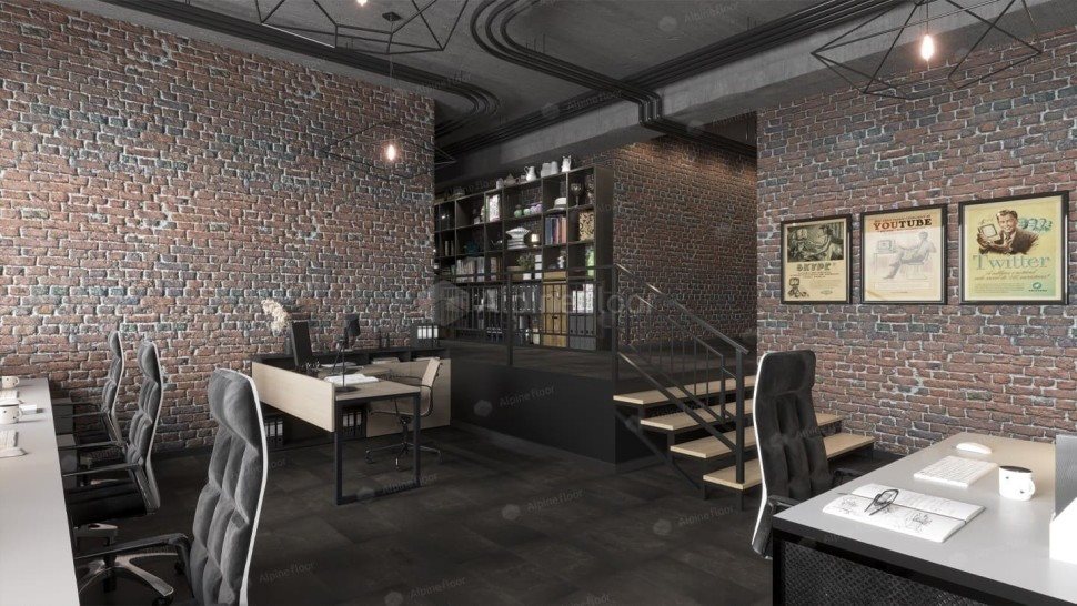 Виниловая плитка "Alpine Floor" Light Stone Ларнака (608*303*2,5 мм) — купить в Хабаровске