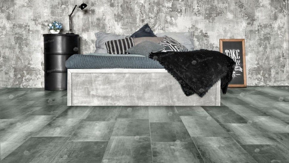 Виниловая плитка "Alpine Floor" Light Stone Корнуолл (608*303*2,5 мм) — купить в Хабаровске