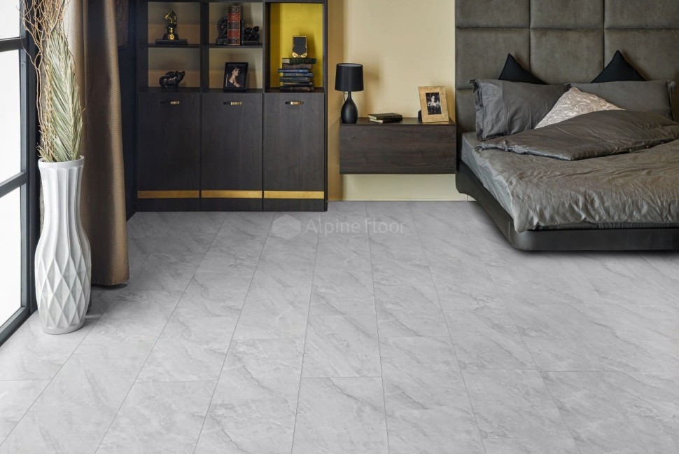 Виниловая плитка "Alpine Floor" Light Stone Вердон (608*303*2,5 мм) — купить в Хабаровске