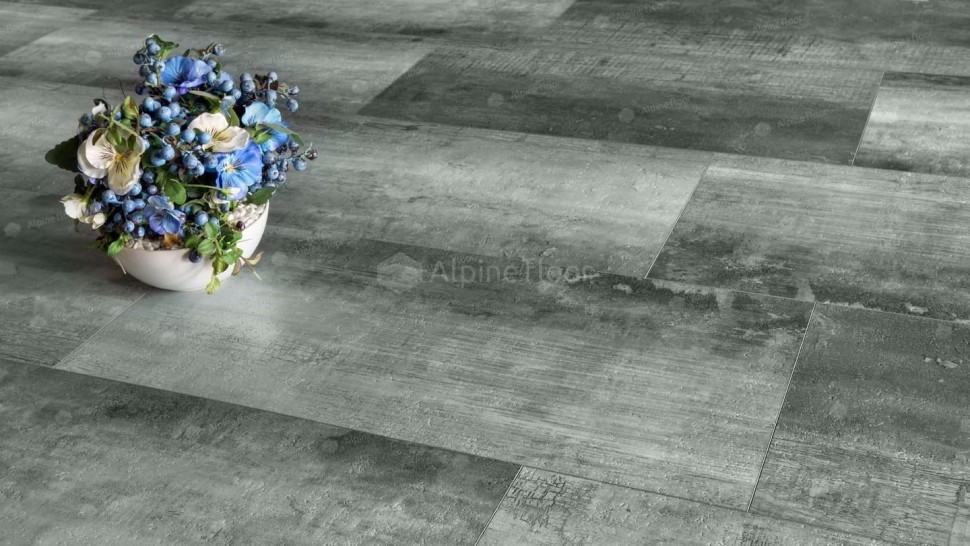 Виниловая плитка "Alpine Floor" Light Stone Корнуолл (608*303*2,5 мм) — купить в Хабаровске